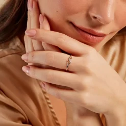 Bague Phedra Or Jaune Argent Blanc