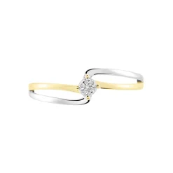 Bague Pika Or Bicolore Diamant