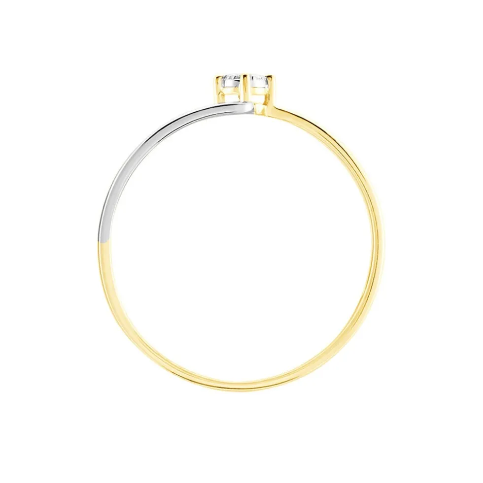 Bague Pika Or Bicolore Diamant