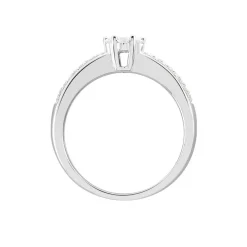 Bague Praya Or Blanc Diamant