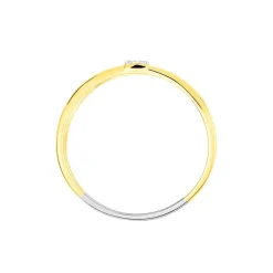 Bague Rainbow Or Tricolore Diamant