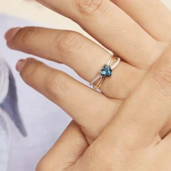 Bague Real Or Jaune Topaze