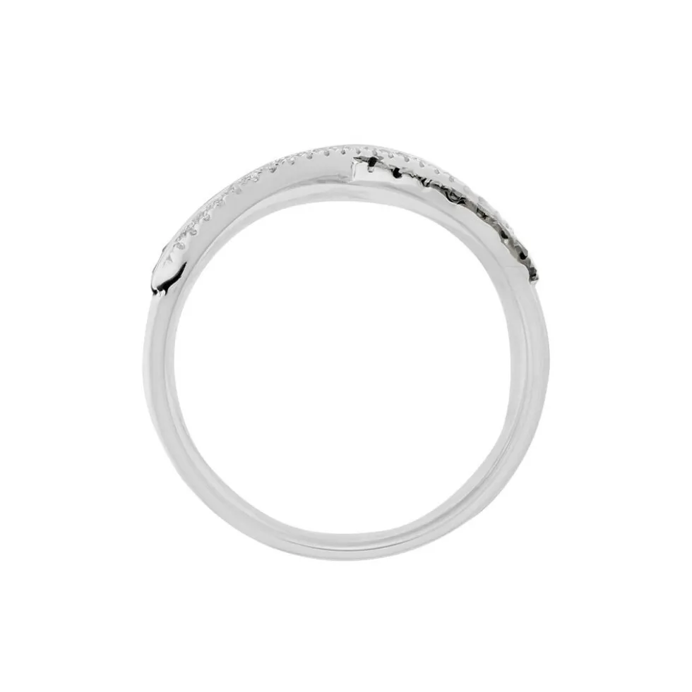 Bague Rejane Or Blanc Diamant
