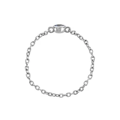 Bague Rio Argent Blanc Oxyde De Zirconium
