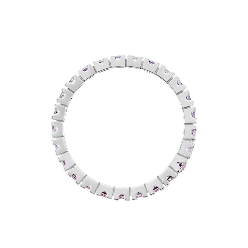 Bague Rio Argent Blanc Oxyde De Zirconium