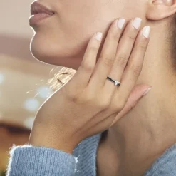 Bague Robinson Argent Oxydes De Zirconium