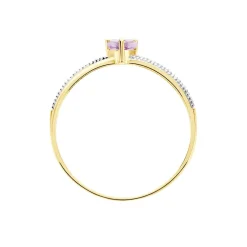 Bague Rory Or Jaune Amethyste
