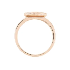Bague Rosae Argent Rose Nacre