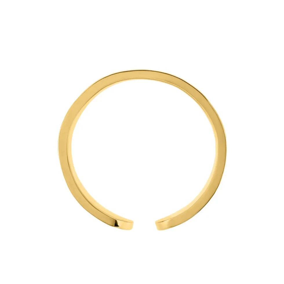 Bague Ruka Acier Jaune
