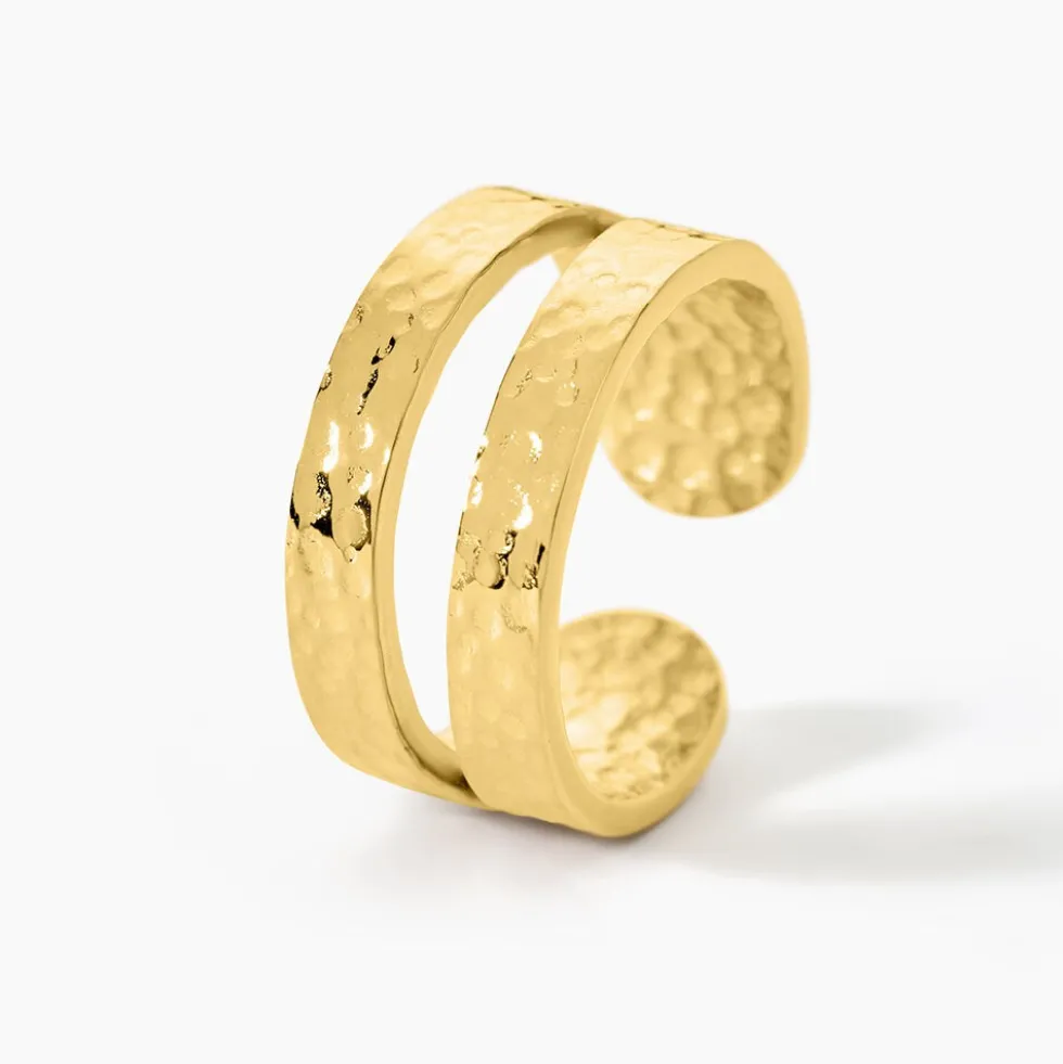 Bague Ruka Acier Jaune