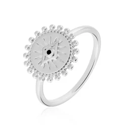 Bague Salvia Argent Blanc Oxyde De Zirconium