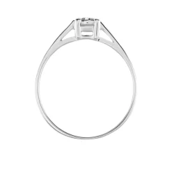 Bague Sandrine Or Blanc Diamant