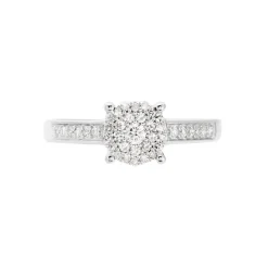 Bague Serena Or Blanc Diamant