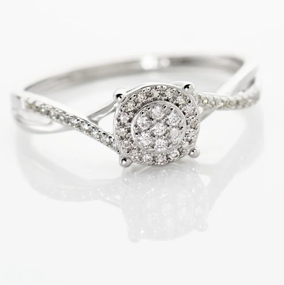 Bague Sigolania Or Blanc Diamant