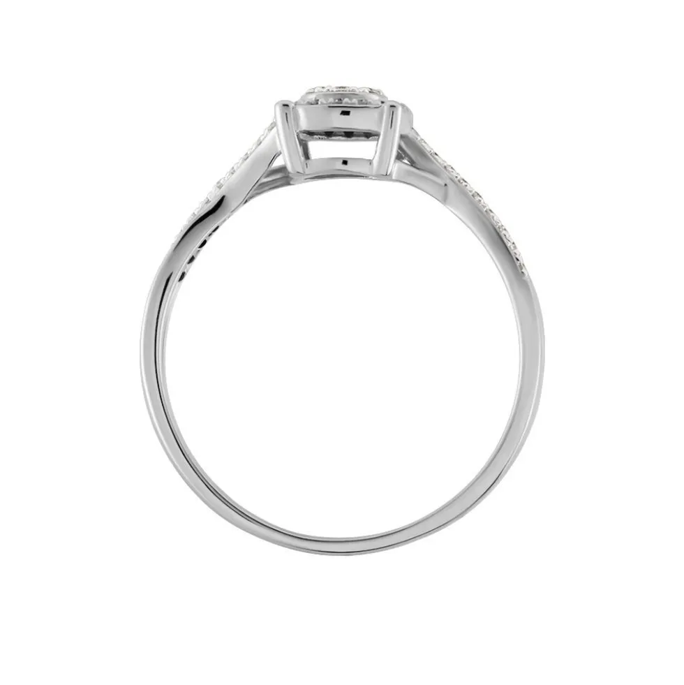 Bague Sigolania Or Blanc Diamant