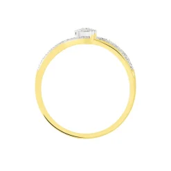 Bague Sillona Or Jaune Diamant