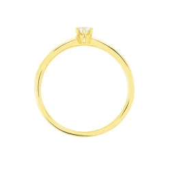 Bague Solitaire Annelies Or Jaune Diamant