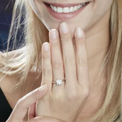 Bague Solitaire Dream Or Blanc Diamant