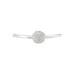 Bague Solitaire Karel Or Blanc Diamant