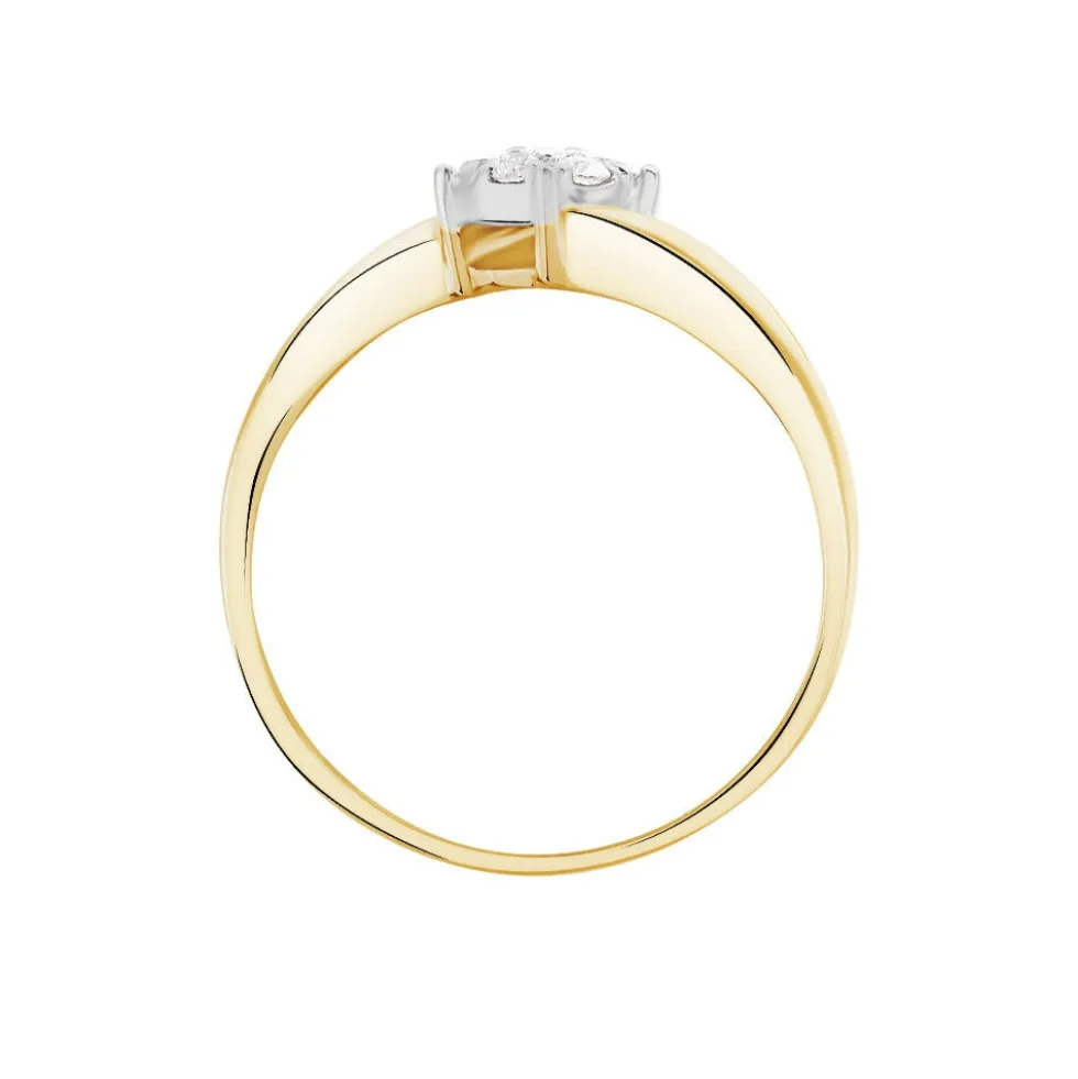 Bague Solitaire Lysia Or Jaune Diamant