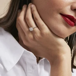 Bague Solitaire Or Blanc Dream Diamants