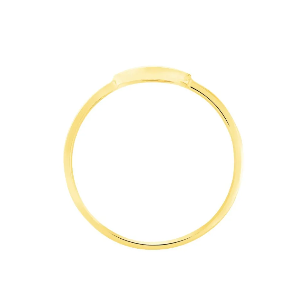 Bague Stacy Or Jaune Oxyde De Zirconium