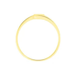 Bague Tamyra Serti Couteau Or Jaune Saphir