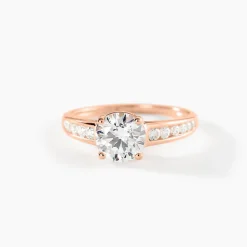 Bague Tatjana Or Rose Oxyde De Zirconium