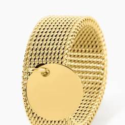 Bague Tijuana Acier Jaune