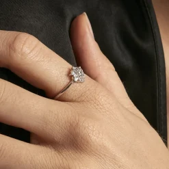 Bague Ulyssia Argent Blanc Oxyde De Zirconium