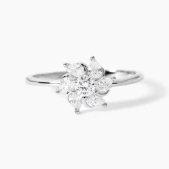 Bague Ulyssia Argent Blanc Oxyde De Zirconium