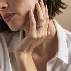 Bague Veca Or Blanc Diamant