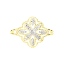 Bague Veda Or Jaune Diamant