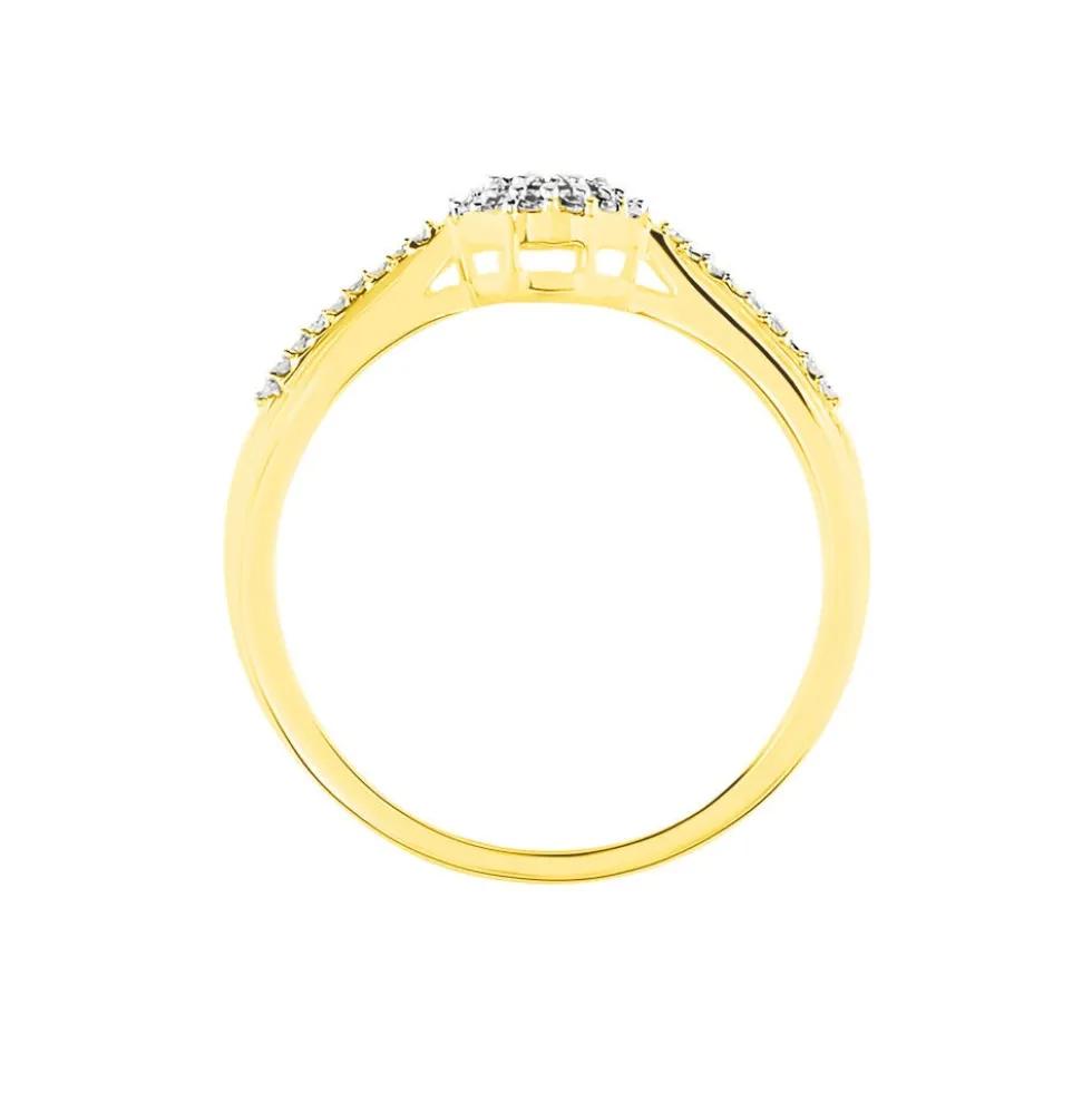 Bague Veranina Or Jaune Diamant