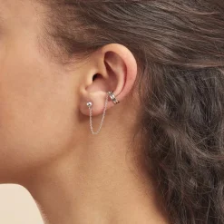 Bijou D'oreille Unitaire Argent Harris