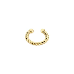 Bijou D'oreille Unitaire Jameela Plaqué Or Jaune