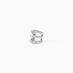 Bijoux D'Oreilles Arthemise Acier Blanc