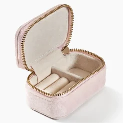 Boite à Bijou Tissu Rose