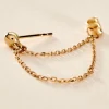Boucle D'oreille Chander Or Jaune