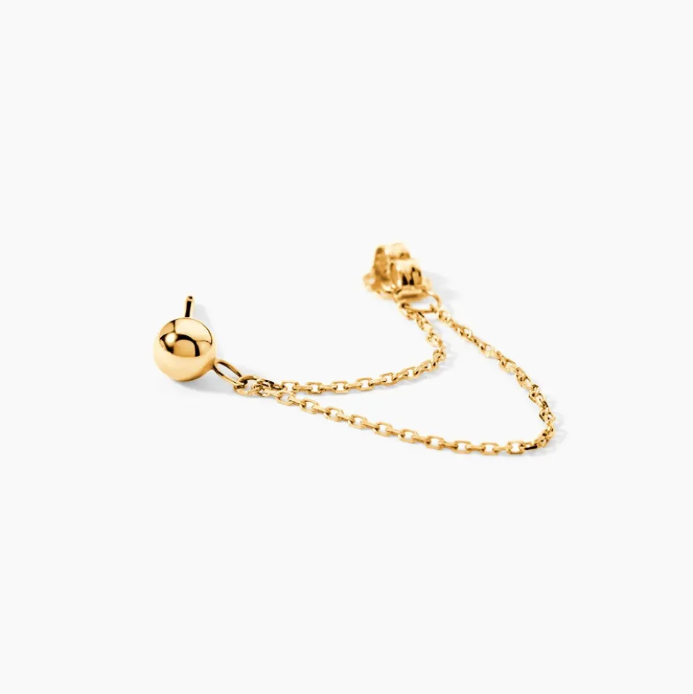 Boucle D'oreille Chander Or Jaune