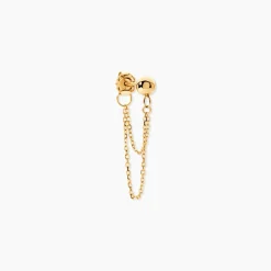 Boucle D'oreille Chander Or Jaune