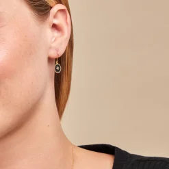 Boucles D'oreilles Black Jack Cosmoir Or Jaune