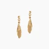 Boucles D'oreilles Pendantes Plaqué Or Kai