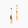 Boucles D'Oreilles Pendantes Imma Plaqué Or Jaune