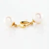 Boucles D'oreilles Pendantes Sibylle Or Jaune Perle De Culture
