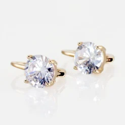 Boucles D'oreilles Pendantes Fippe Oxydes De Zirconium