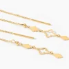 Boucles D'Oreilles Pendantes Khalilah Or Jaune