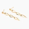 Boucles D'oreilles Pendantes Lianetta Or Jaune