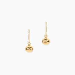Boucles D'oreilles Pendantes Fidelia Boules Or Jaune