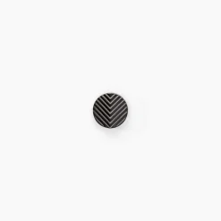 Boucles D'oreilles Puces Black Love Acier Blanc